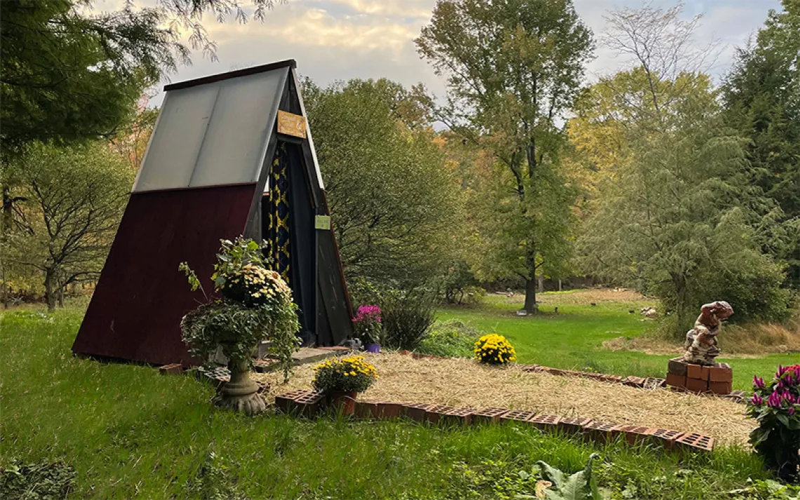 Compostable Toilet. | Photos Courtesy Kelsey McWilliams