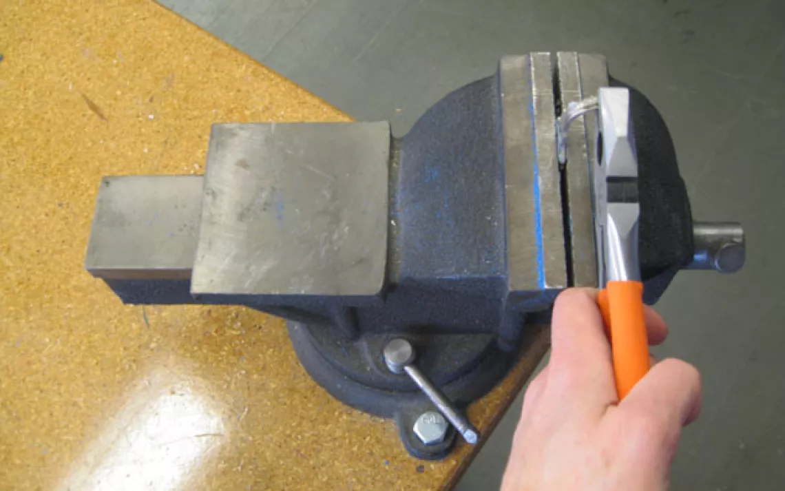 Key Rack From Old Keys