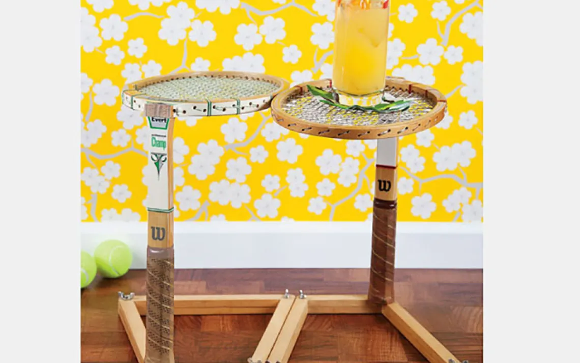 tennis racket table