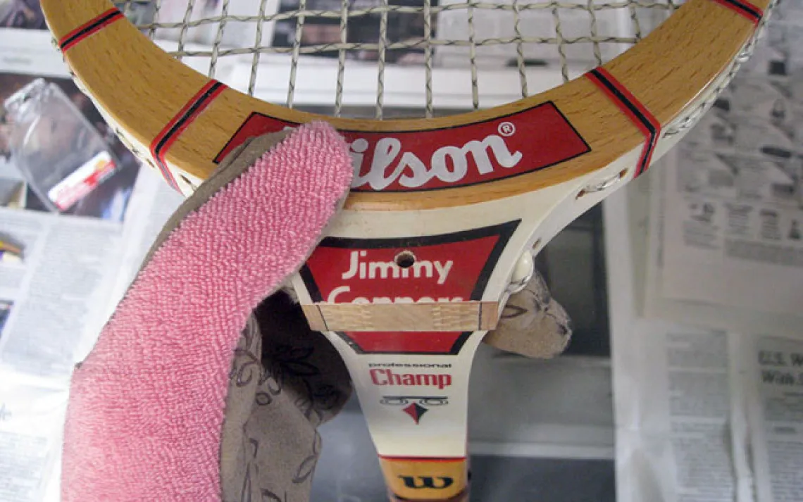 tennis racket table