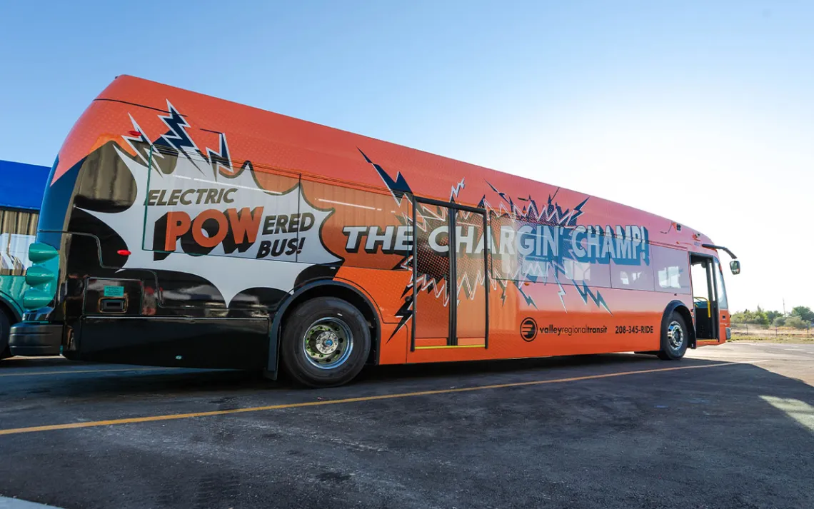Superhero bus