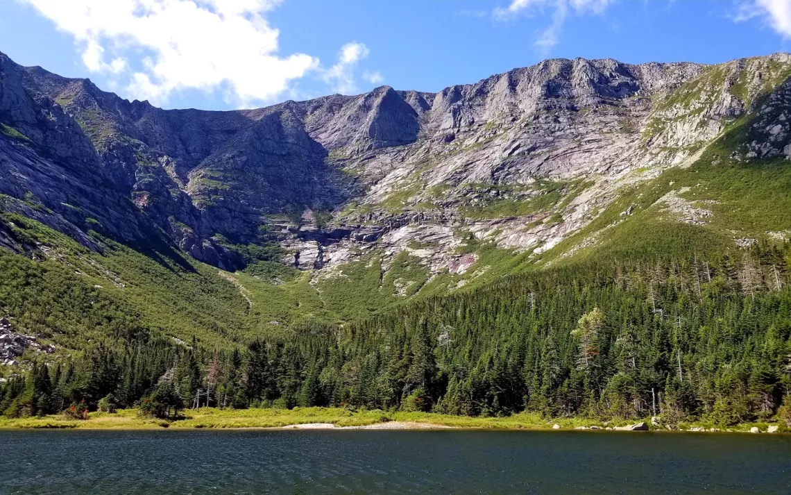 Mount Katahdin, the north terminus of the Appalachian Trail