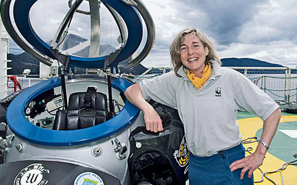 Michelle Ridgway, Auke Bay, Alaska; founder, Alaska Deep Ocean Science Institute