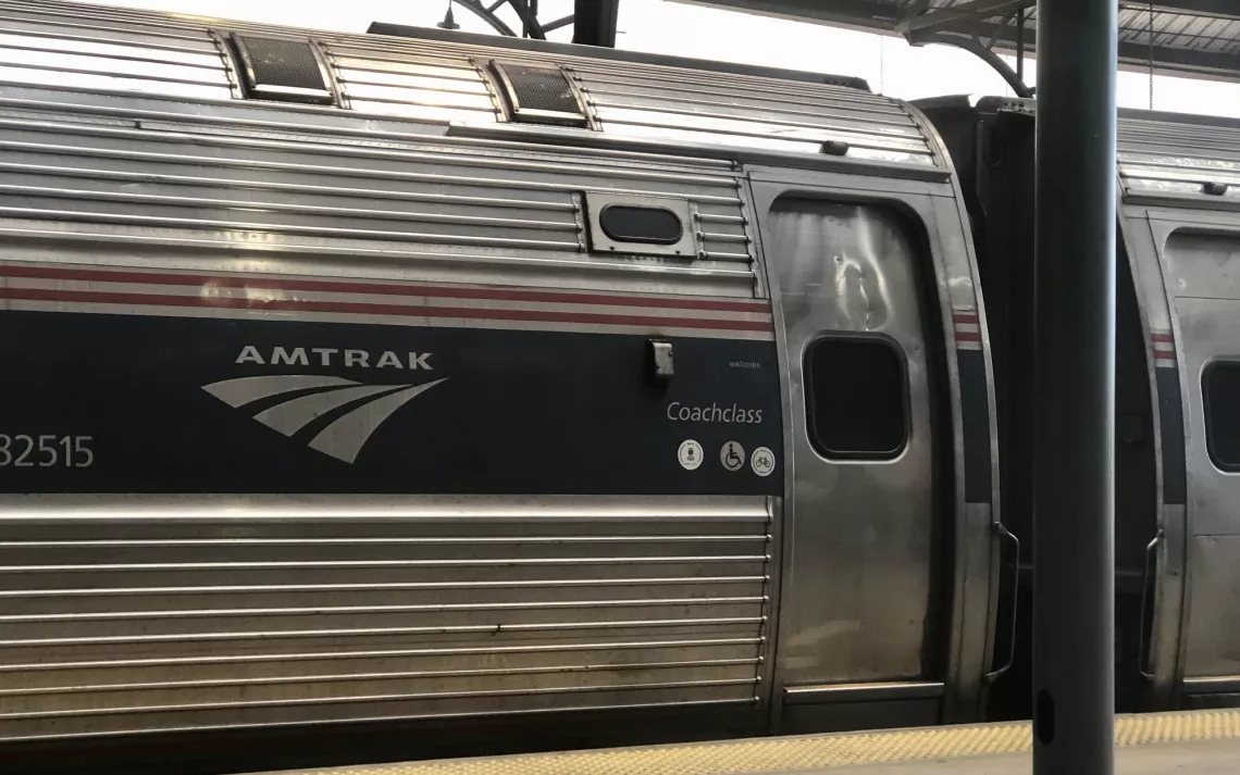Amtrak train