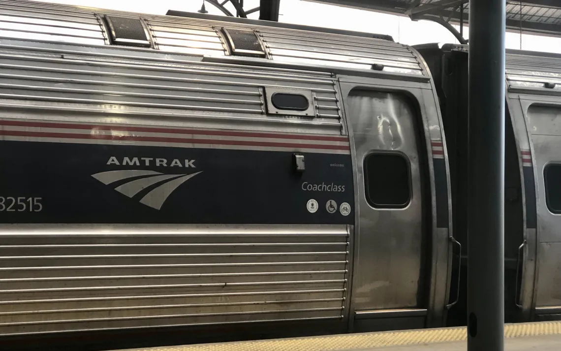 Amtrak train
