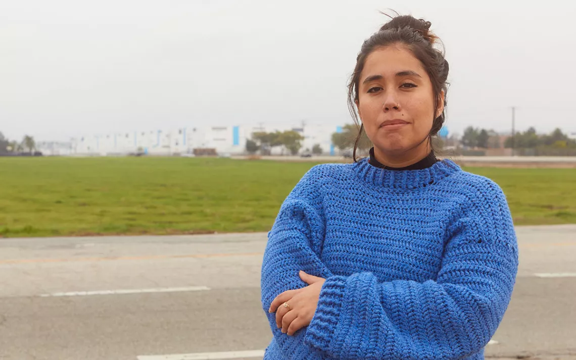 2024 Goldman Prize winner Andrea Vidaurre.