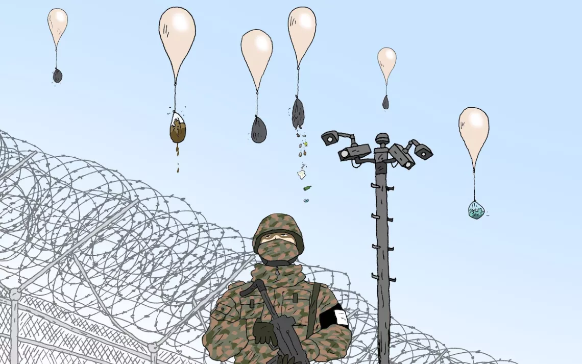 Illustration by Peter Arkle