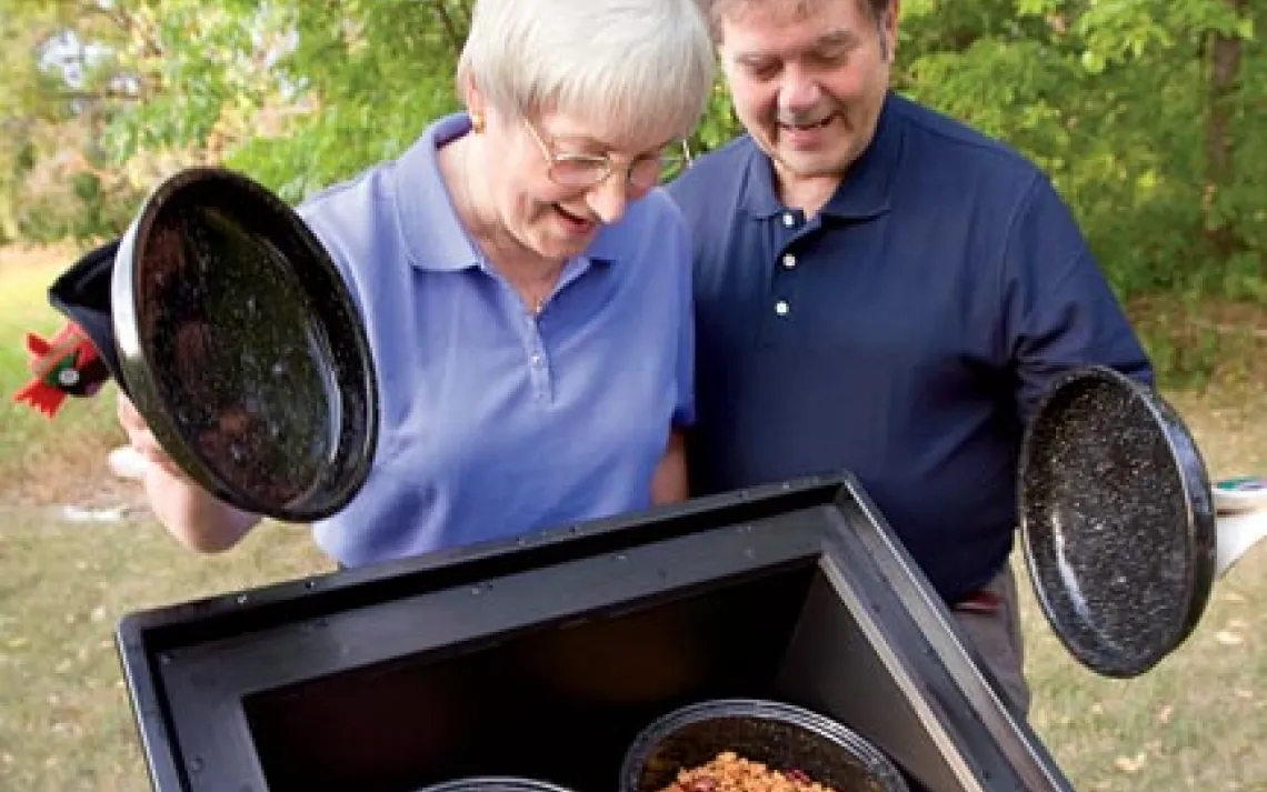 Martha and Mike Port, Minneapolis; cofounders, Solar Oven Society