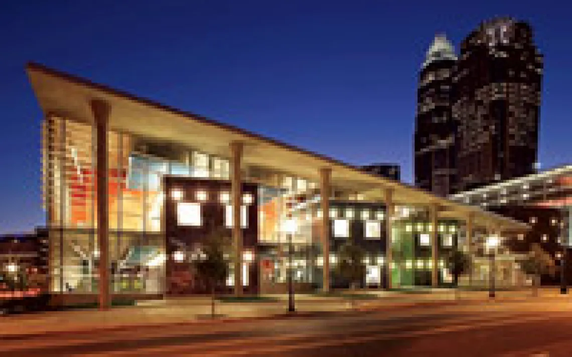 he sustainably built children's learning center ImaginOn