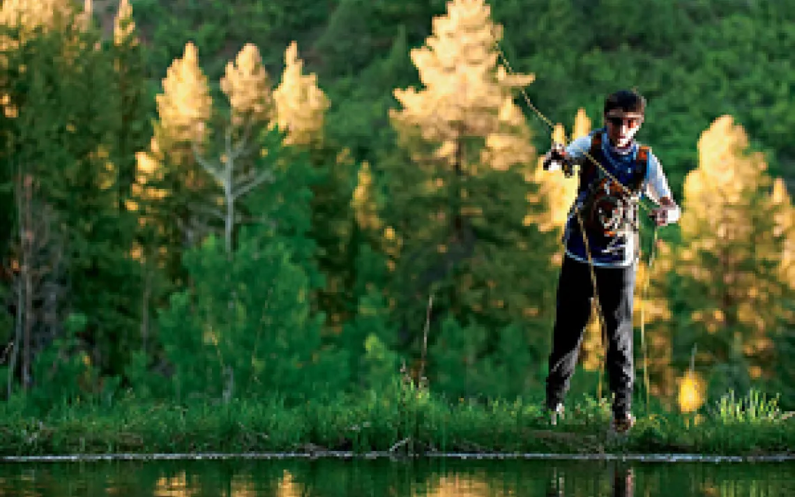 Fly fishing