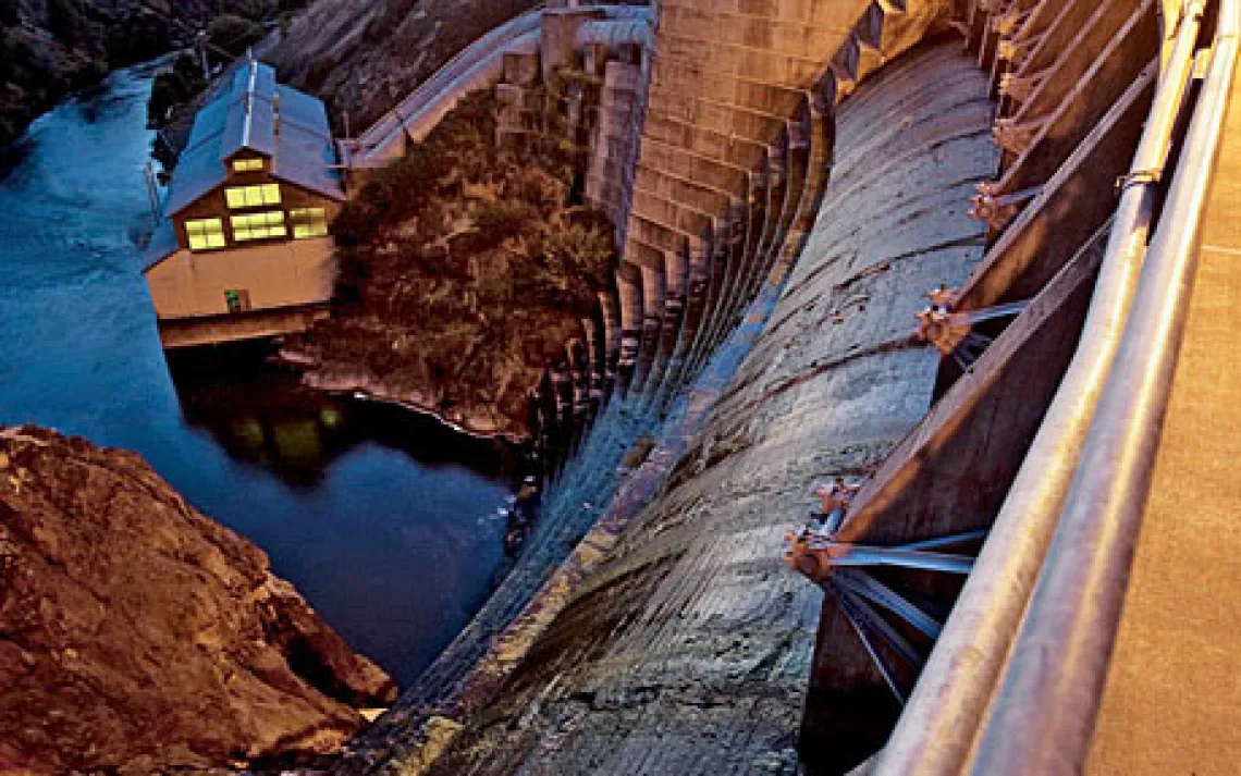 One of four dams on the Klamath River scheduled to come down by 2020.