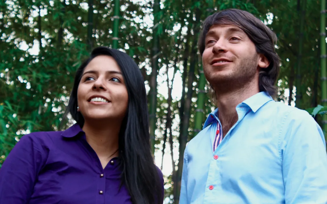 Lina Catano Bedoya and Andres Walker Uribe; Medellin, Colombia; Utopica co-founders