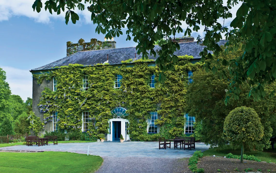 Collect eggs for breakfast, take a composting workshop in the garden,  and learn to make butter at an Irish inn and cookery