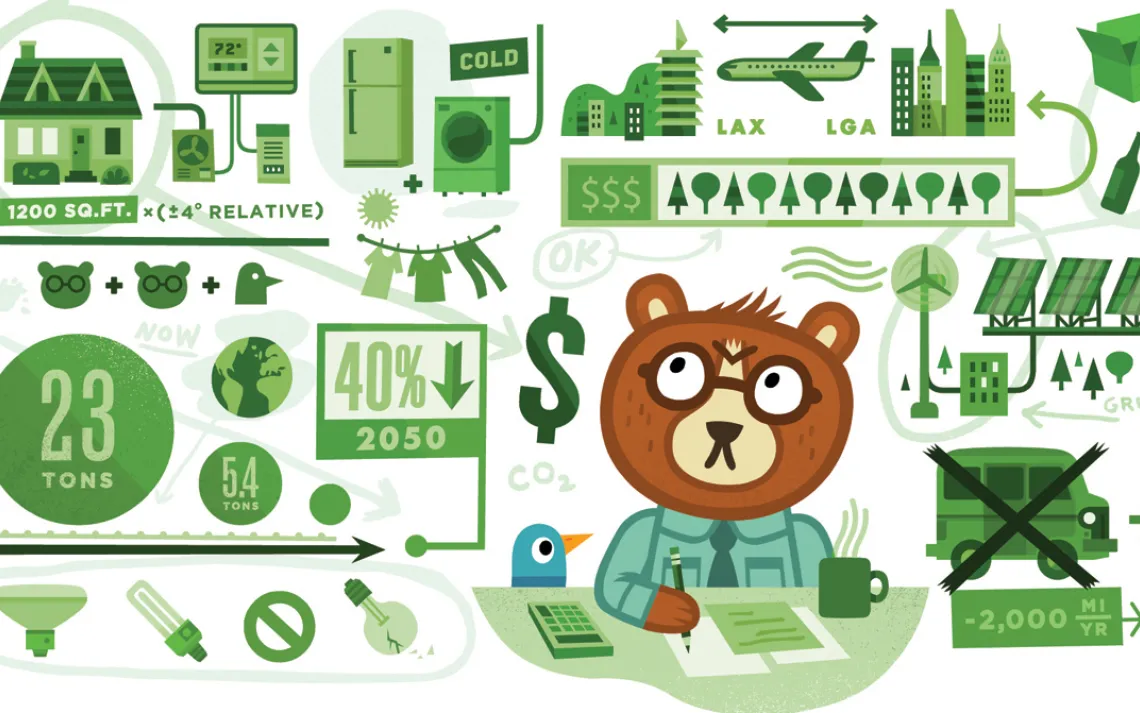 Working toward a 40% reduction in the global carbon footprint by 2050.