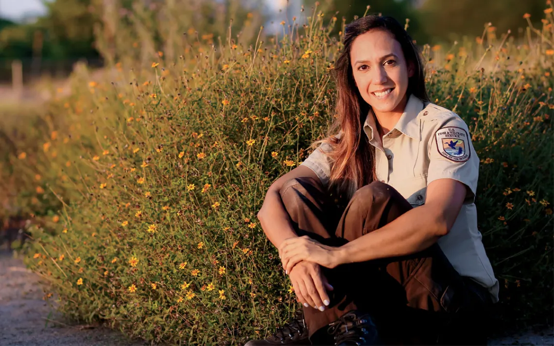  The manager of a wildlife refuge couldn't get kids to visit, so she helped bring the refuge to them.