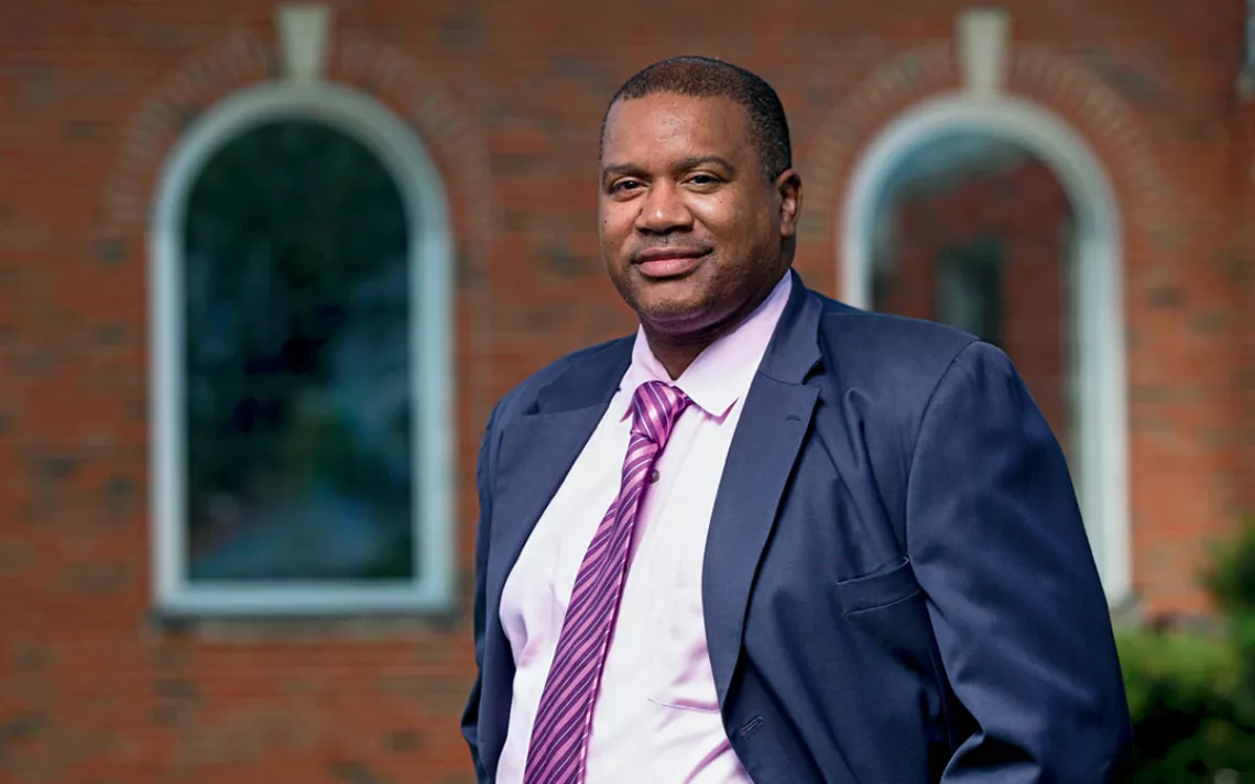 Reverend Roderick Burton got solar panels for his church and advocates for the Clean Power Plan