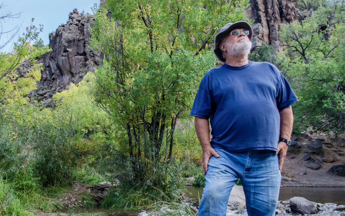 Eric Patterson started the Water Sentinels–Rios de Taos to monitor stream and river quality.