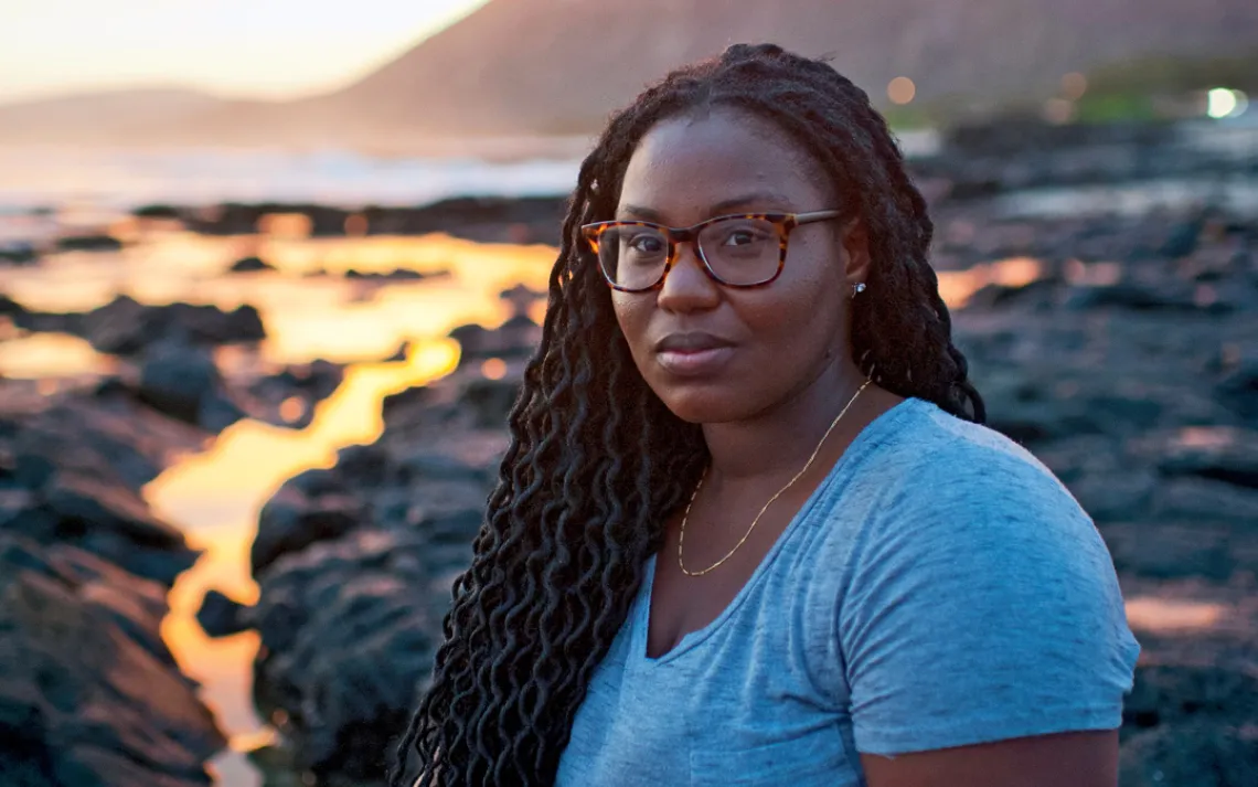 Kristal Ambrose recruits kids to purge plastic in the Bahamas