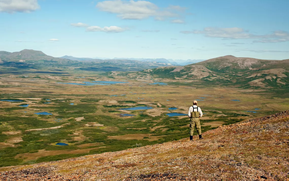 The Bristol Bay watershed is the annual spawning ground for some 60 million salmon.
