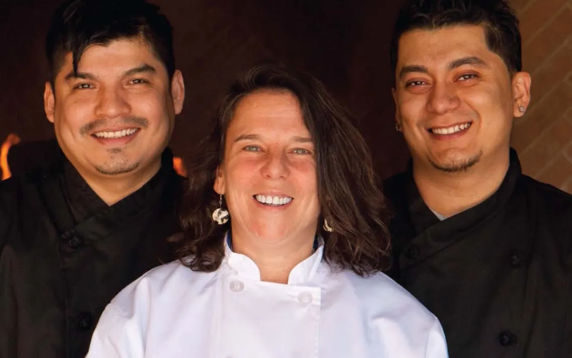Angel Ramos, Joy Pierson, and Jorge Pineda