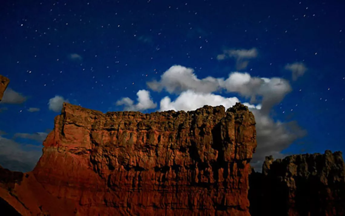 The endangered night sky at Bryce Canyon National Park.