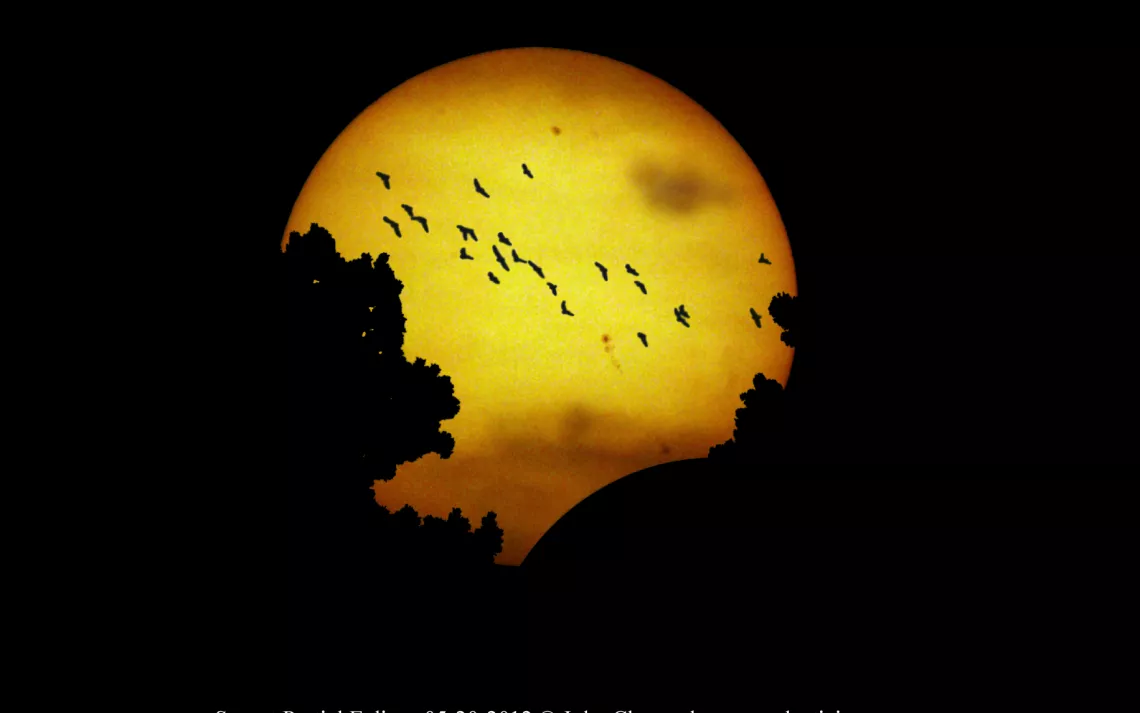 partial eclipse