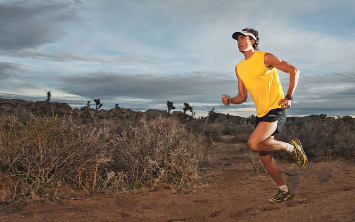 Vegan ultramarathoner Scott Jurek