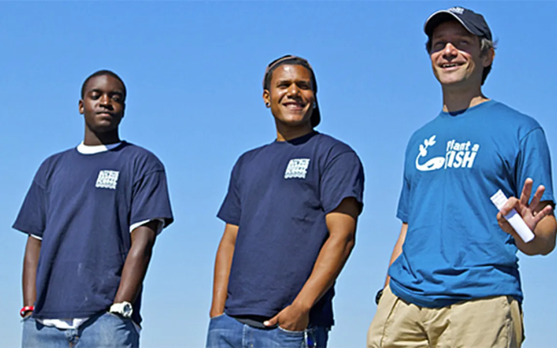Fabien Cousteau  -- Ocean explorer and Plant a Fish founder