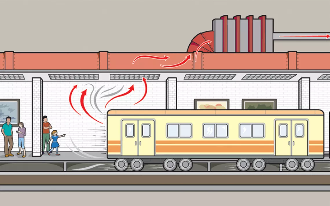 How water pipes, subway trains, and sewage treatment can provide clean power for the city above.