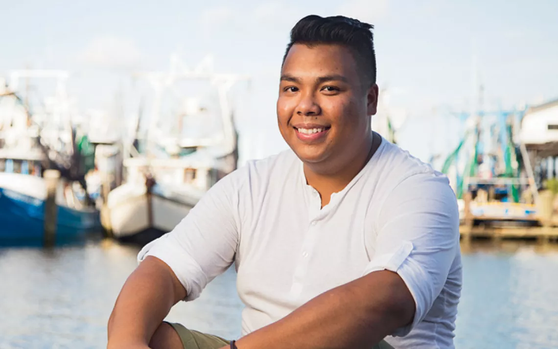 Tony Nguyen, in Biloxi, Mississippi, became an environmental activist after the 2010 BP oil spill and later helped train activists in Vietnam.
