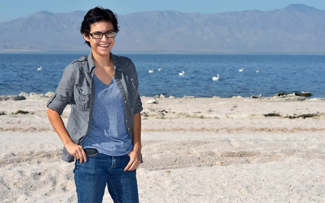 Cynthia Portillo organized high school students to combat air pollution in the Coachella Valley.