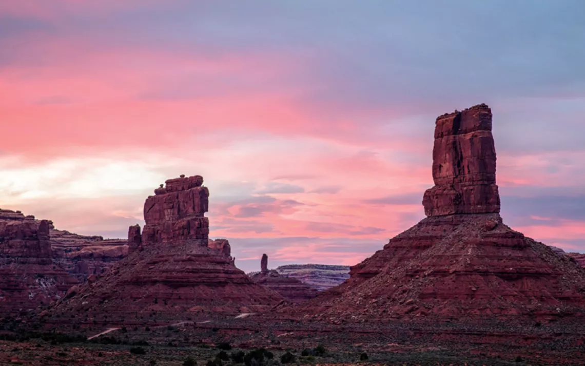 Valley of the Gods in Bears Ears National Monument