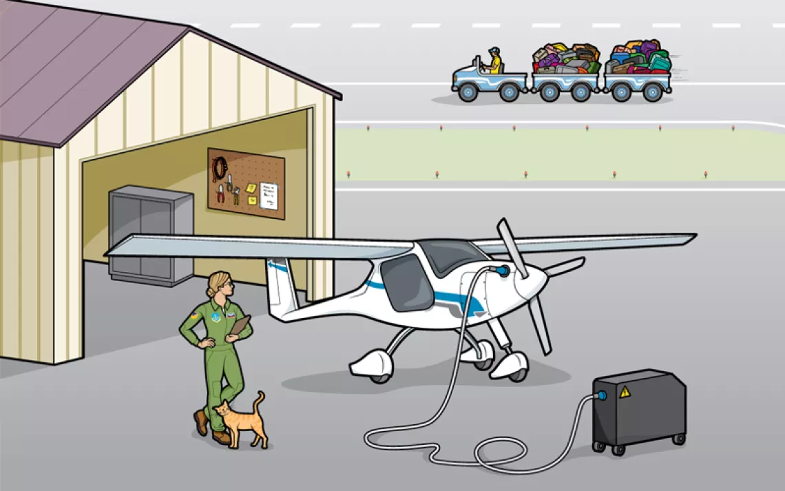 The first electric airplanes are here—and they're tiny. 