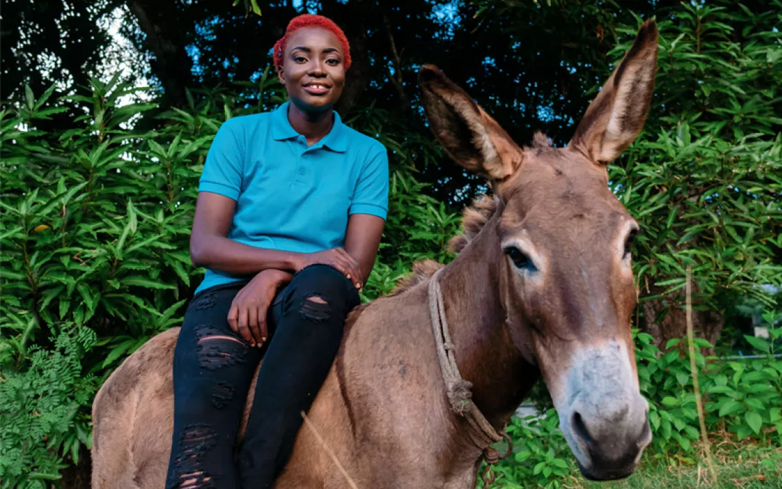 Refica Attwood, executive director of Wallings Nature Reserve in Antigua