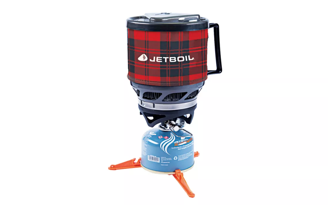 JETBOIL's MiniMo Personal Cooking System is a minimalist option for making a hot meal.