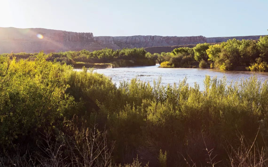 The San Juan River, Utah.