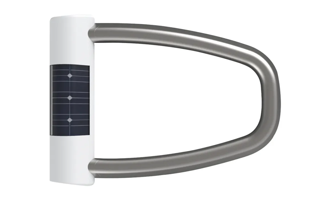Skylock's solar-powered bike lock syncs with your phone.