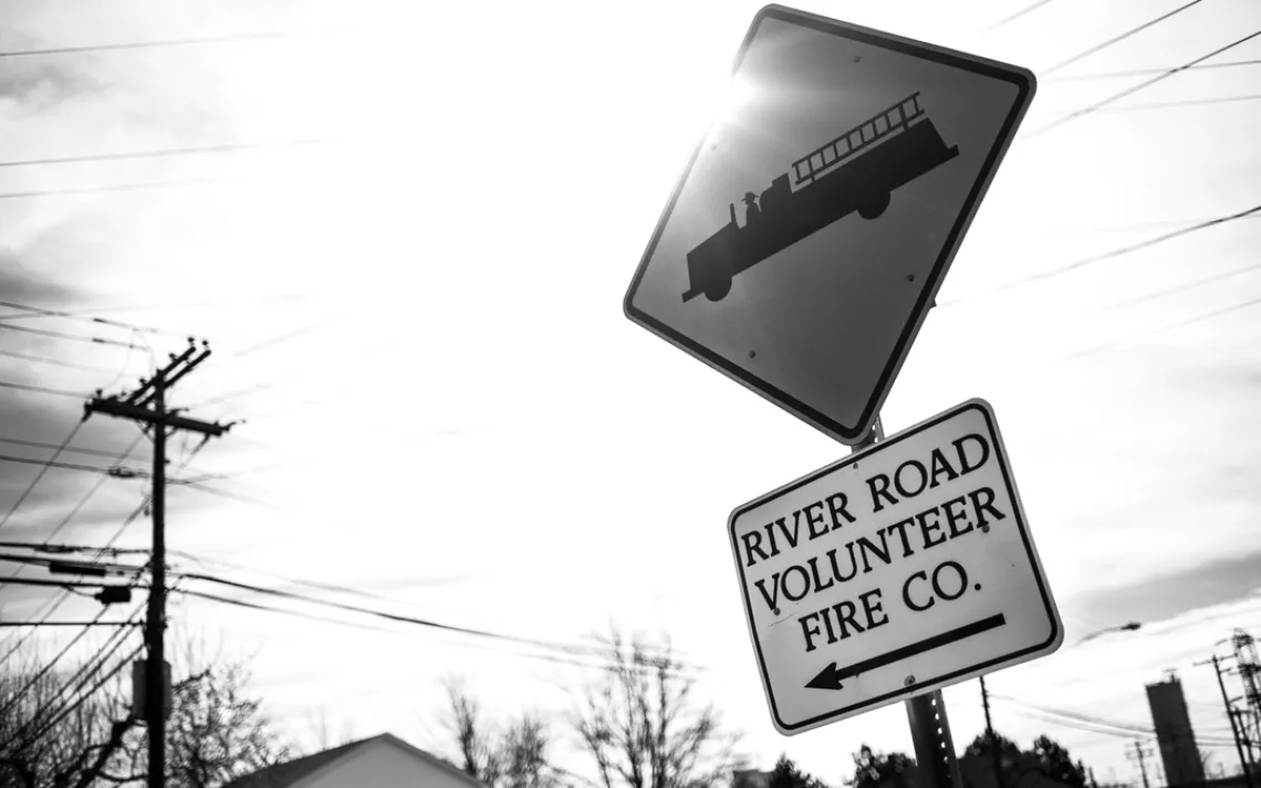Street sign in Tonawanda, New York.