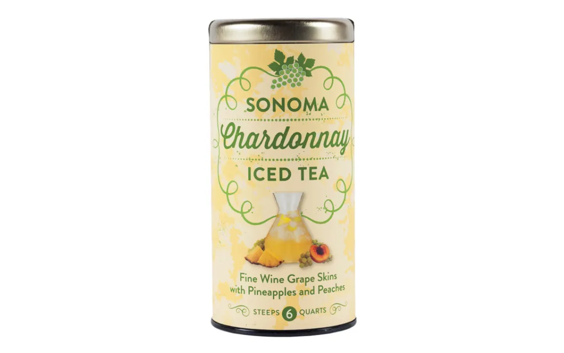 The Republic of Tea's new line of Sonoma Teas is made from grape skins discarded by Northern California wineries.