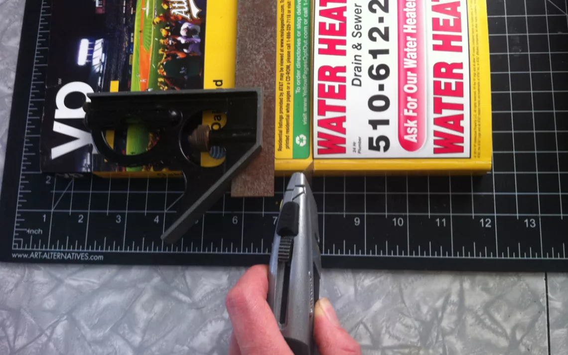 Phone Book  Pencil Holder Step 1