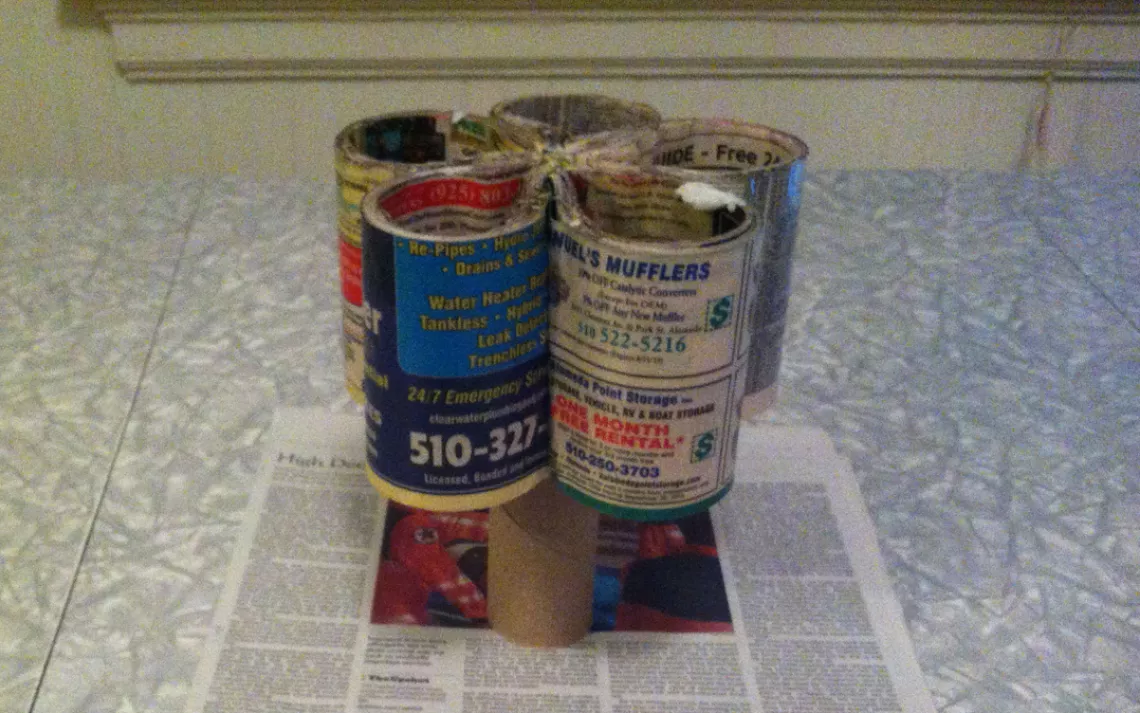 Phone Book  Pencil Holder Step 11