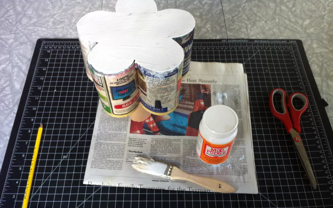 Phone Book  Pencil Holder Step 14