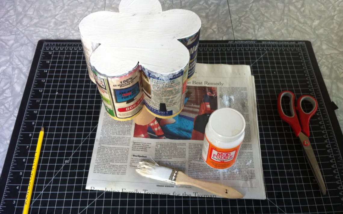 Phone Book  Pencil Holder Step 14