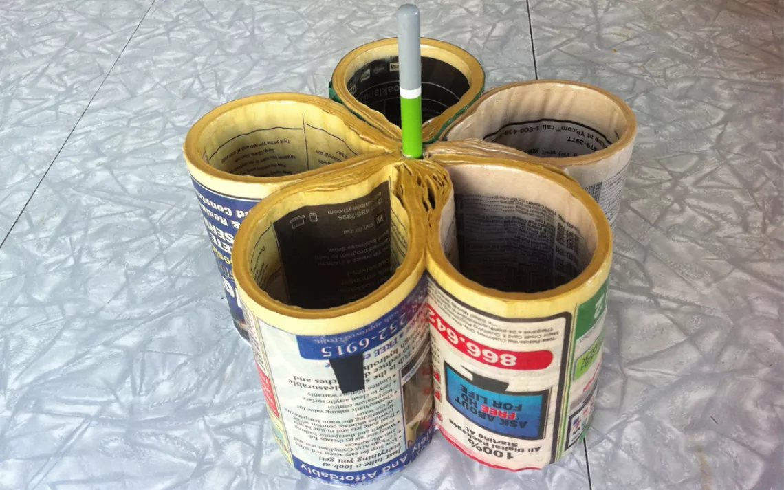 Phone Book  Pencil Holder Step 15