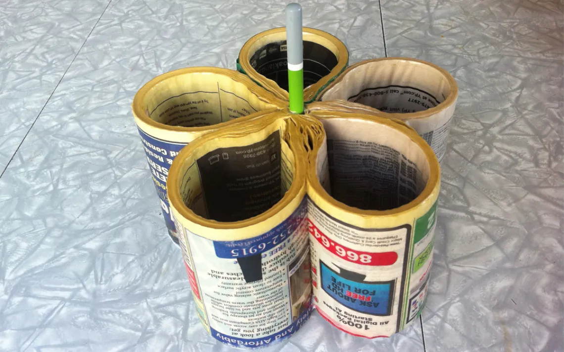 Phone Book  Pencil Holder Step 15
