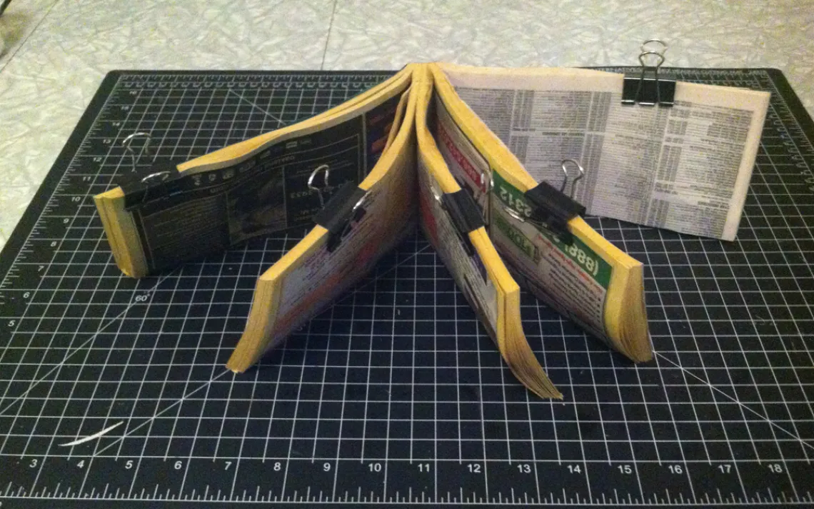Phone Book  Pencil Holder Step 2