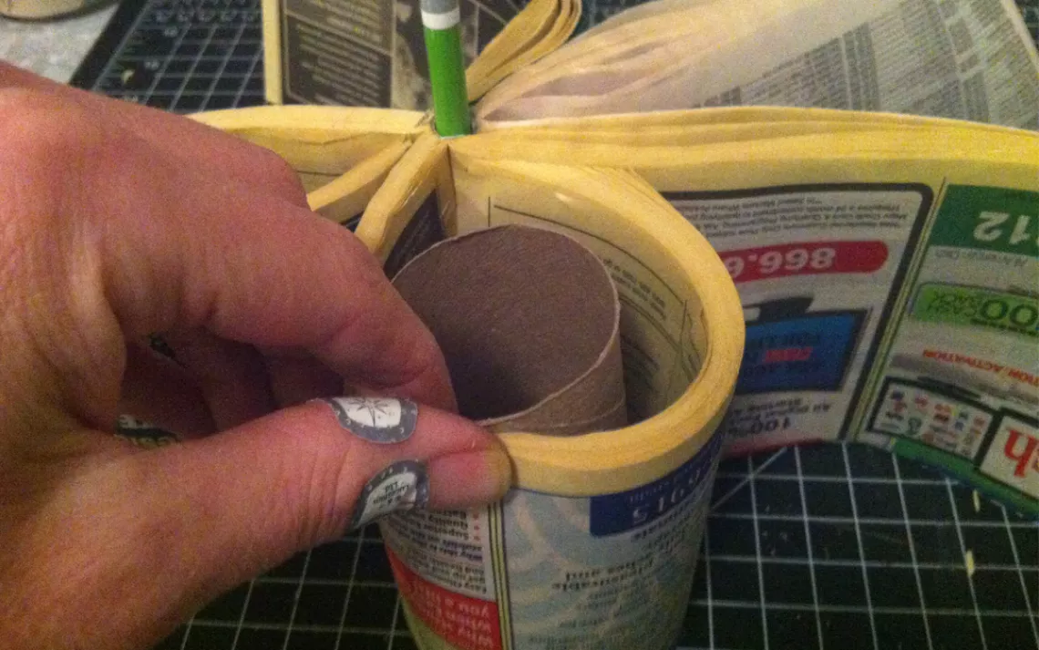 Phone Book  Pencil Holder Step 5