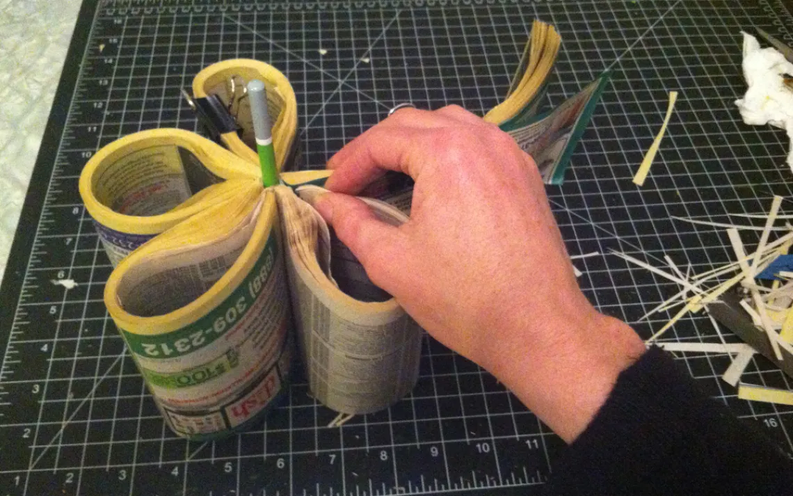Phone Book  Pencil Holder Step 7
