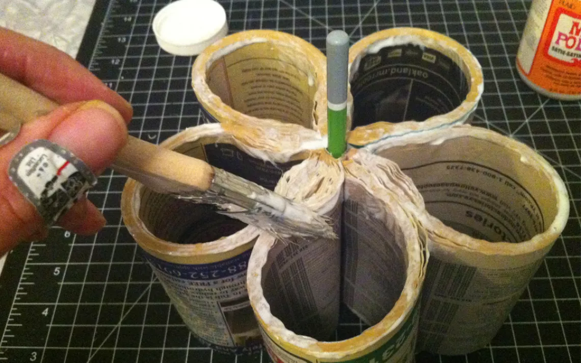 Phone Book  Pencil Holder Step 9