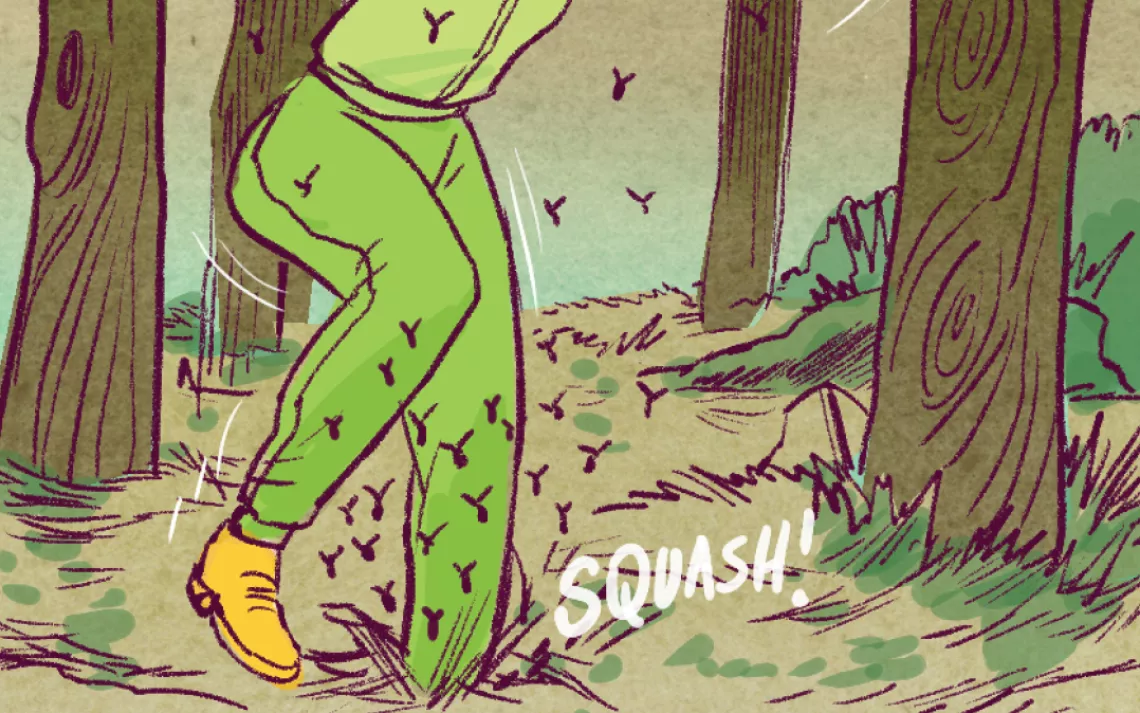 A woman survives being stung by wasps far from her epinephrine.  